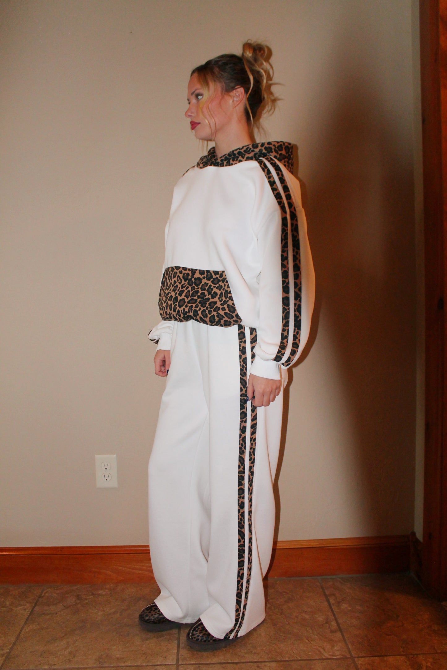 Cheetah Sweat Pants