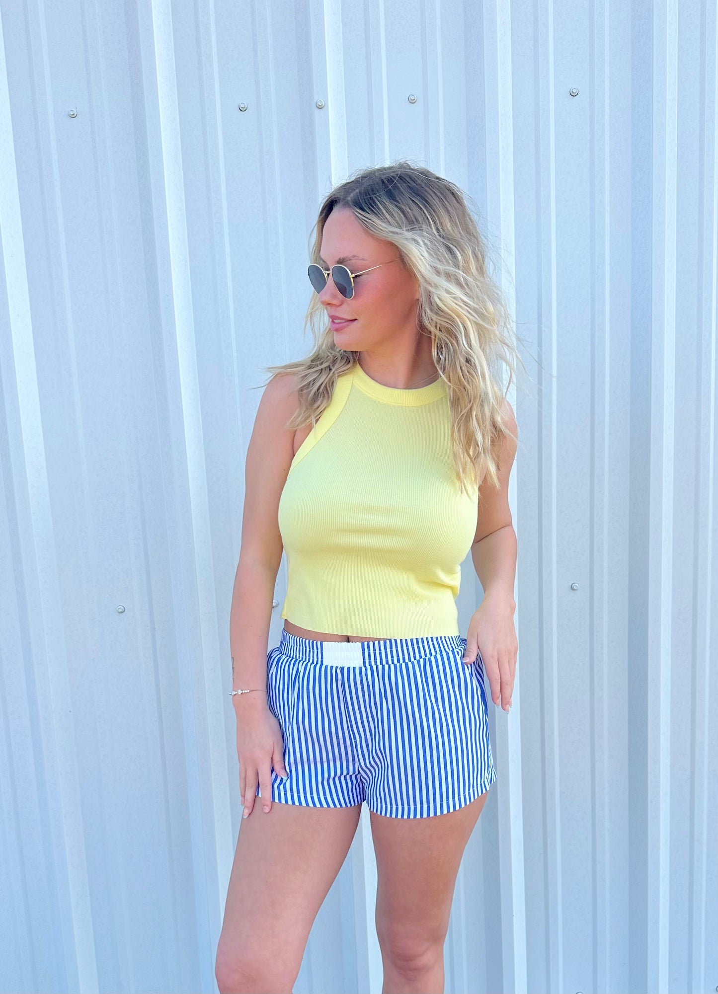 Pinstripe Boxer Shorts