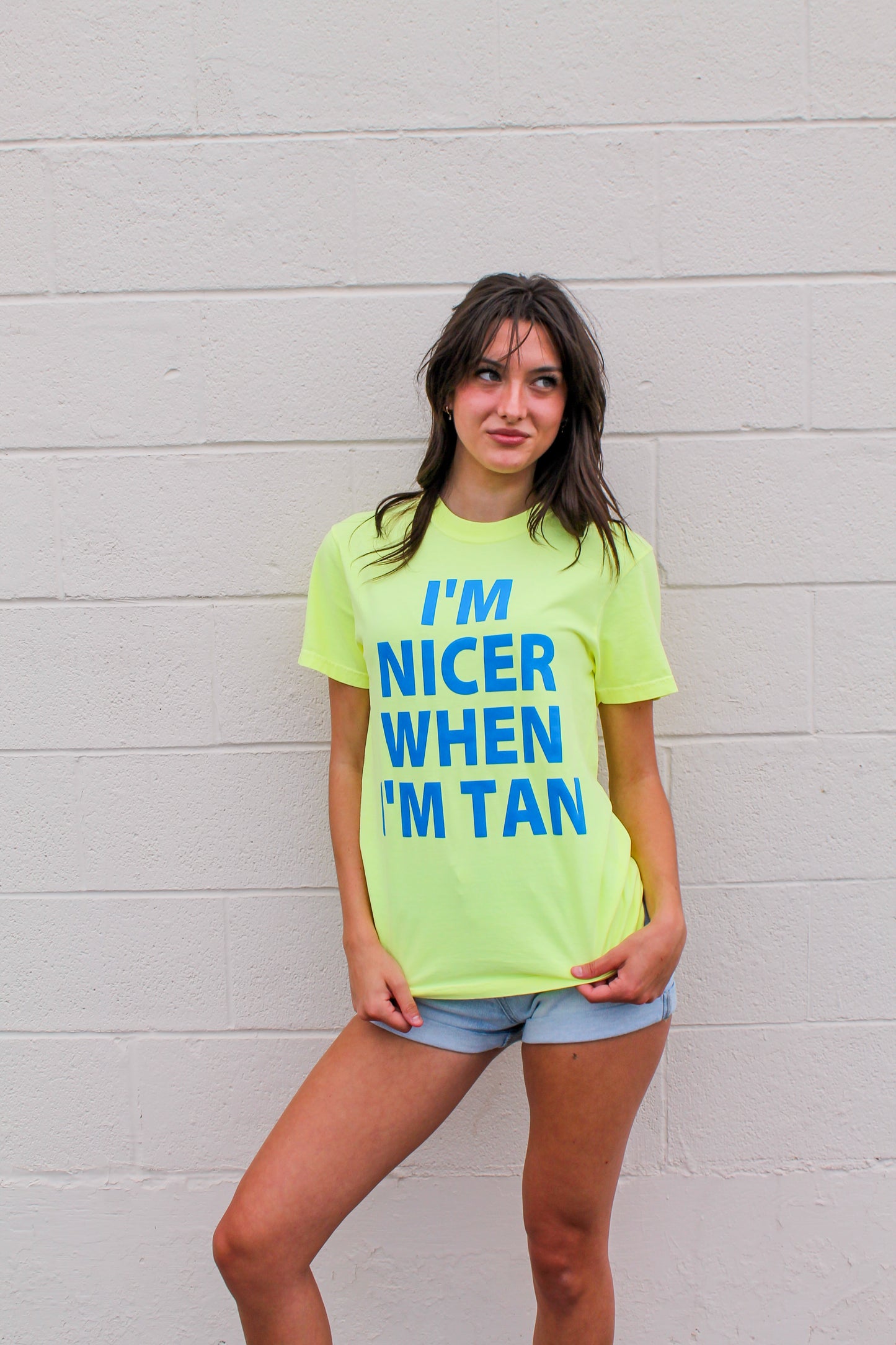 Nicer When I’m Tan