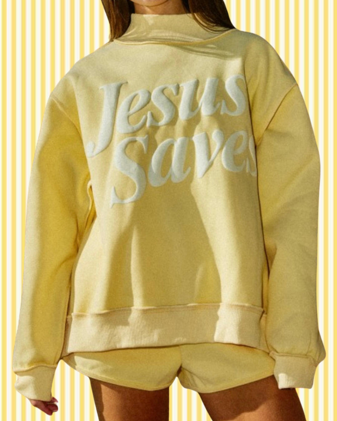 PREORDER: Jesus Saves Mock neck