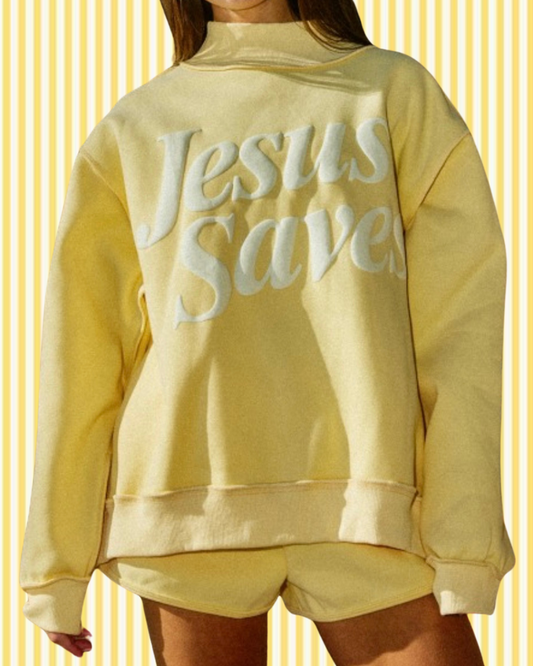 PREORDER: Jesus Saves Mock neck